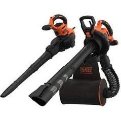 BLACKDECKER BEBLV300-QS 3000W Electric Leaf Blower & Vacuum - Powerful, Efficient Garden Cleanup Tool